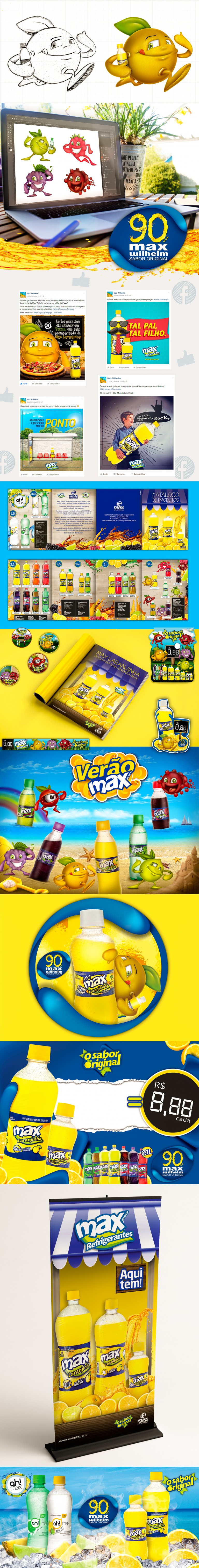 Max Wilhelm Max Refrigerantes | Ferver Comunicação